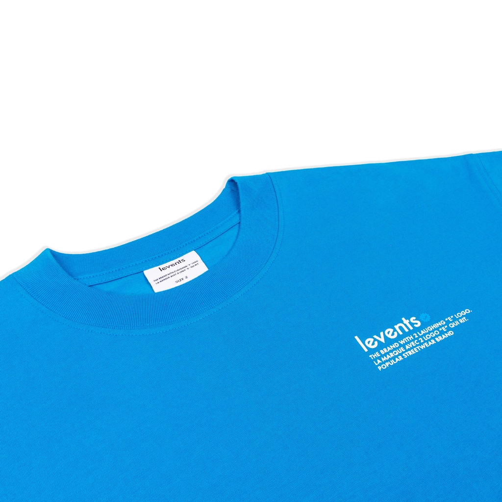 LEVENTS - Áo thun Popular logo 2.0/Blue
