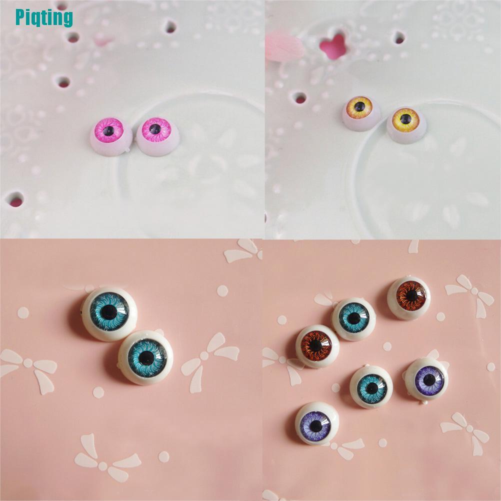 1 Cặp Mắt Nhựa 12mm Cho Búp Bê