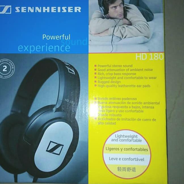 Tai Nghe Màu Đen 8kl Sennheiser Hd180