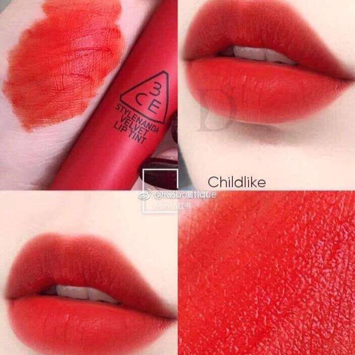 SON KEM LÌ MỊN MÔI 3CE VELVET LIP TINT | BigBuy360 - bigbuy360.vn