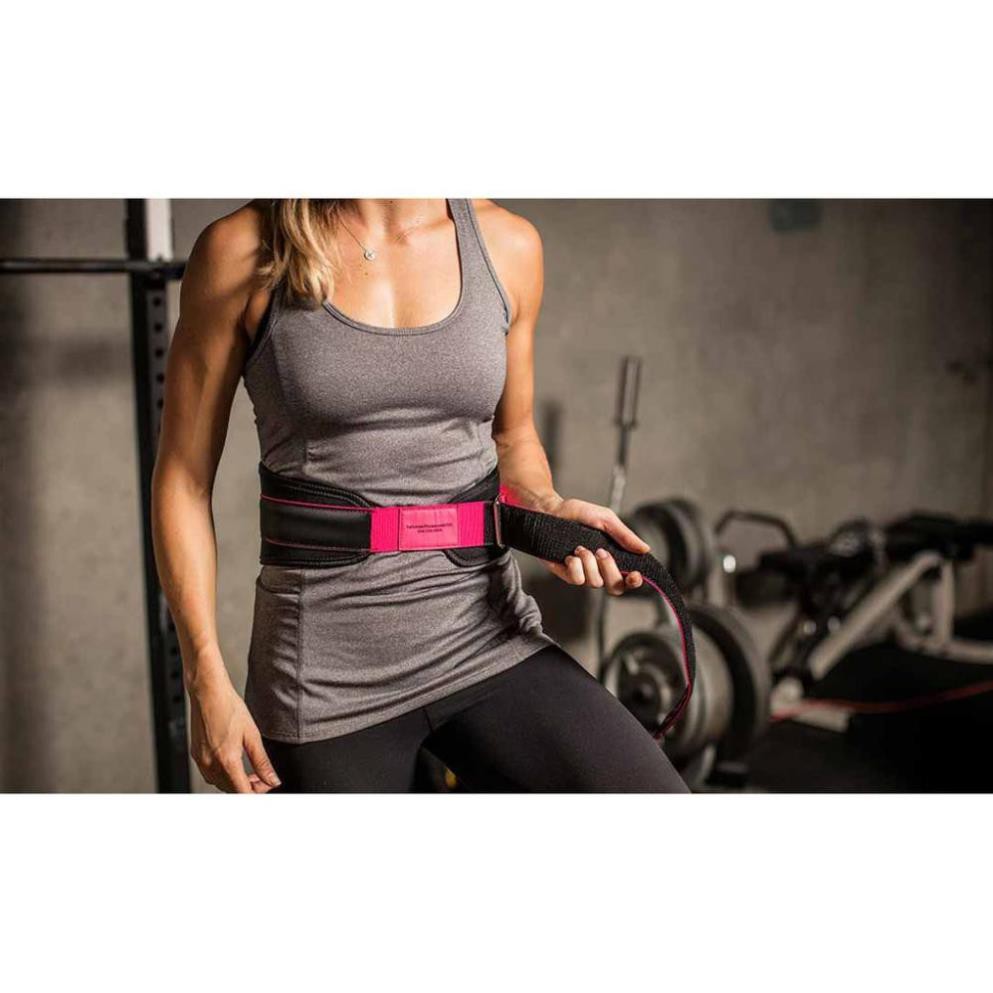 [Freeship + Quà] Phụ Kiện Thể Thao Gym Đai Lưng Nữ 5 Inches Hồng Harbinger Women Foam Core Belt 232 - Chính Hãng 100%