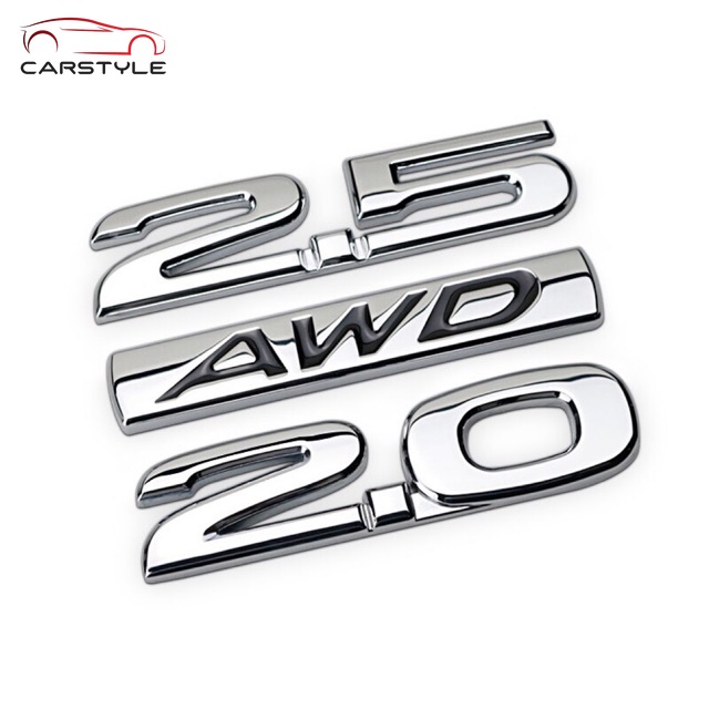 Logo Kim Loại AWD 2.0 2.5 Cho Xe Hơi Mazda CX4 CX5 CX9 Mazda 3 Mazda 6