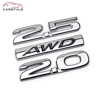 Logo Kim Loại AWD 2.0 2.5 Cho Xe Hơi Mazda CX4 CX5 CX9 Mazda 3 Mazda 6