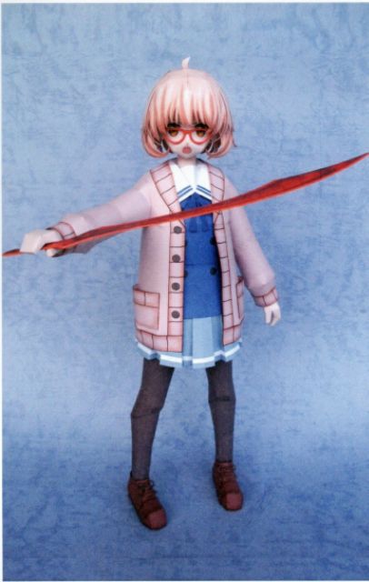 Mô hình giấy anime girl Kuriyama Mirai