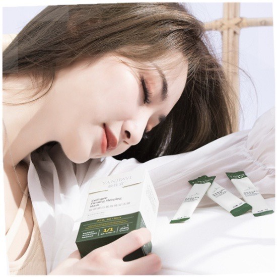 [1 Gói] Mặt nạ ngủ thạch Collagen YANJIAYI