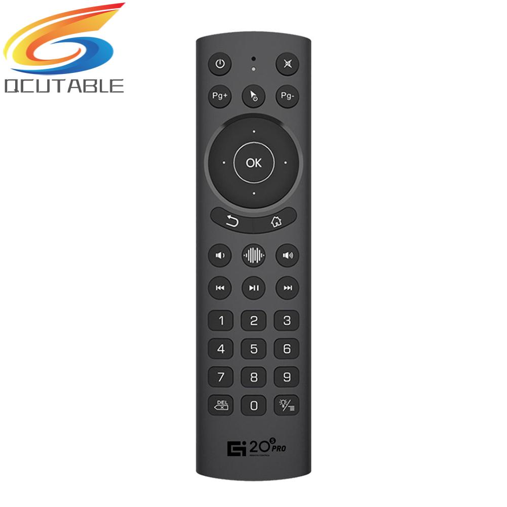 Chuột Bay Không Dây G20S PRO 2.4G Điều Khiển Bằng Giọng Nói Cho PC Smart TV Box