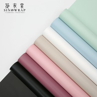 Cuộn giấy gói hoa nhiều màu sắc phong cách Châu Âu