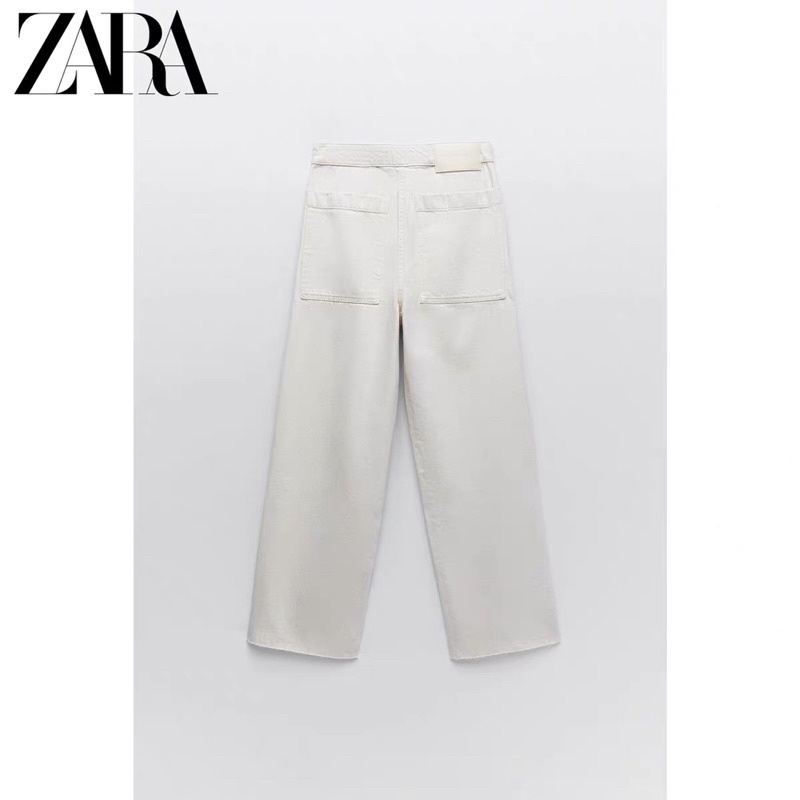 (Sẵn) Quần ống đứng tua rua Zarraa canh sale