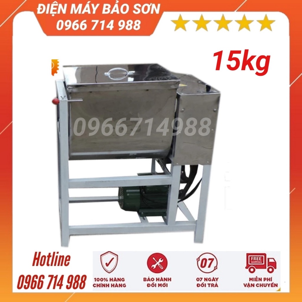 MÁY TRỘN BỘT HO-15KG CÔNG SUẤT 1500W MÁY NHÀO BỘT MÁY TRỘN THỰC PHẨM ĐA NĂNG BẢO HÀNH 12 THÁNG