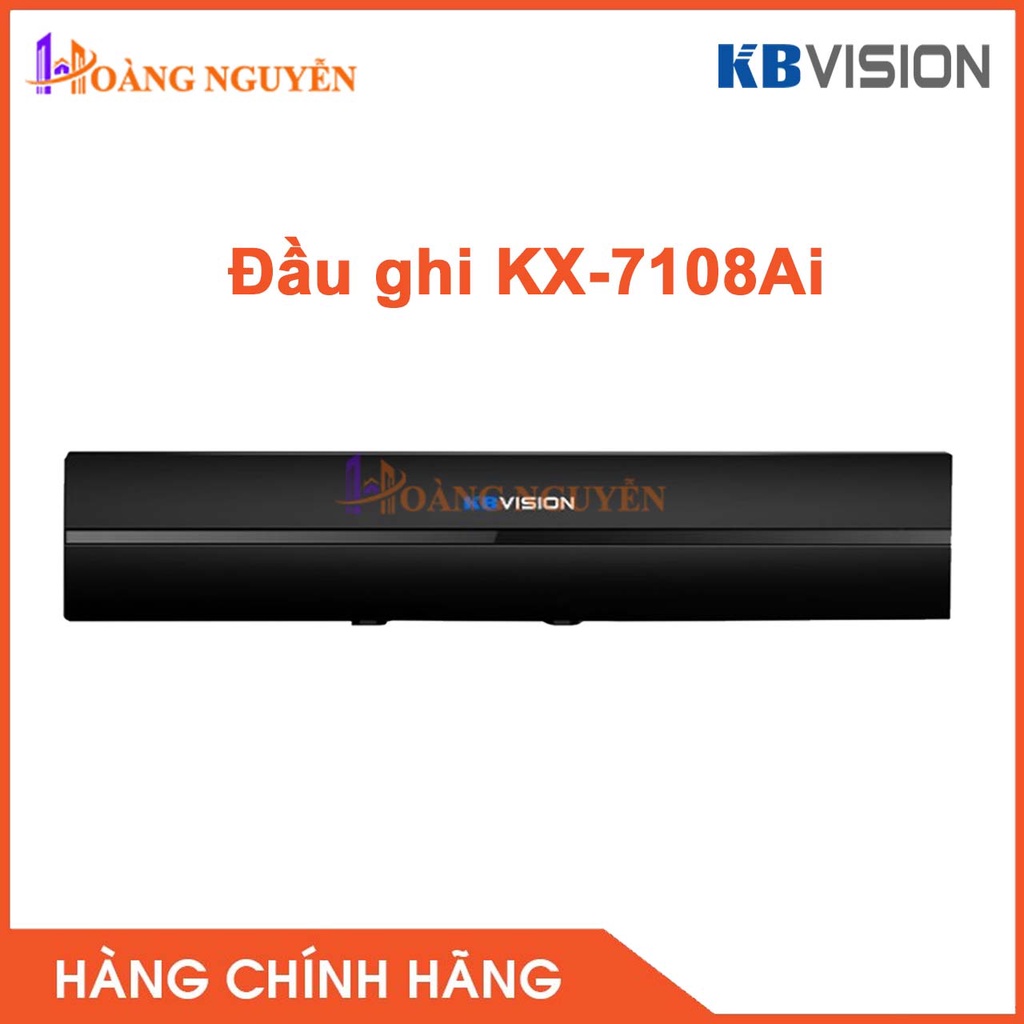 [NHÀ PHÂN PHỐI] Đầu ghi hình 8 kênh 5 in 1 KBVISION KX-7108Ai - Công Nghệ Hoàng Nguyễn