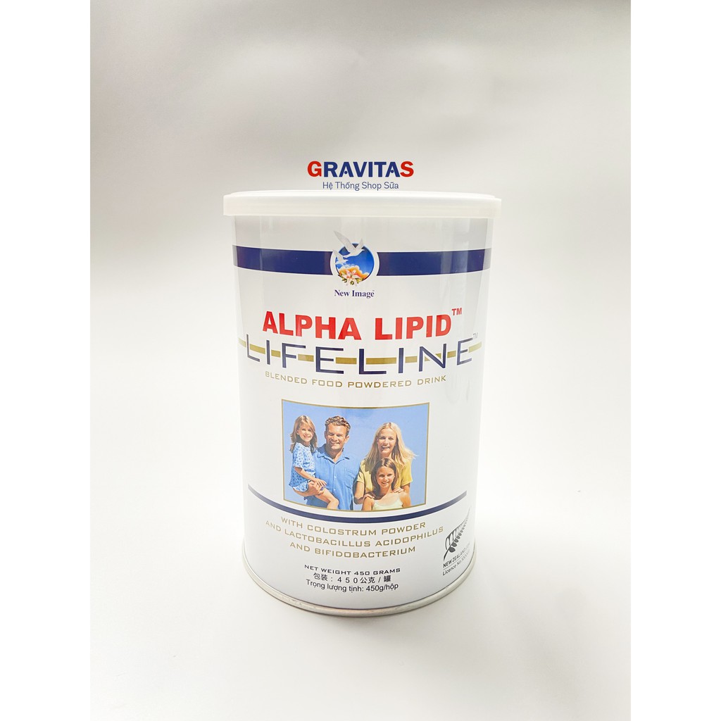 [ Chính Hãng ] Sữa Bột Alpha Lipid Dinh Dưỡng Cao Cấp 450gm