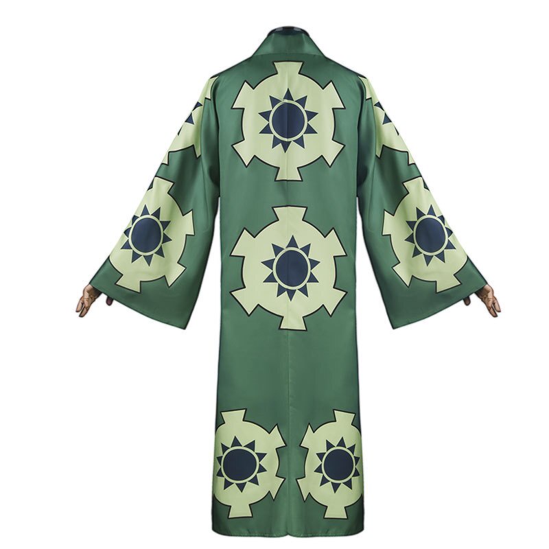 Áo Choàng Kimono Có Dây Thắt Lưng Dùng Để Hóa Trang Nhân Vật Roronoa Zoro