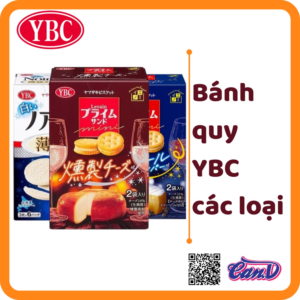 (Nhiều loại) Bánh quy YBC các loại
