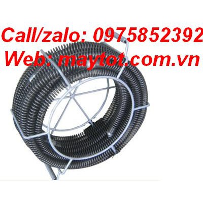 Dây thông tắc cống lò xo phi 22 (bao gồm 20m dây phi 22)