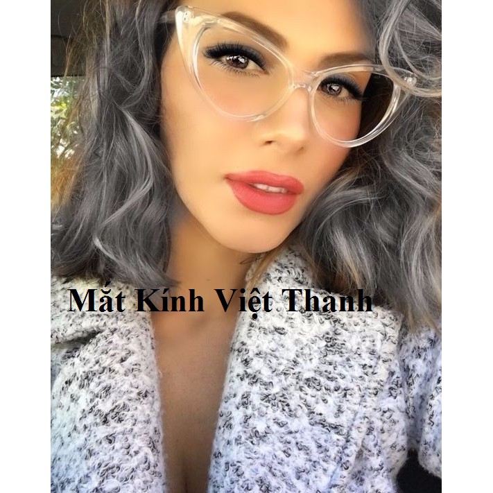 Kính mắt mèo loại 1 kính gia cận cao cấp giả cận