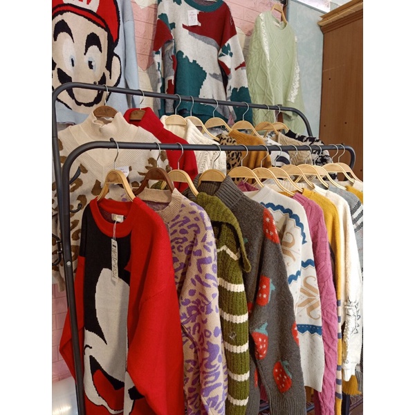 Áo Len 2Hand Dễ Thương Cute