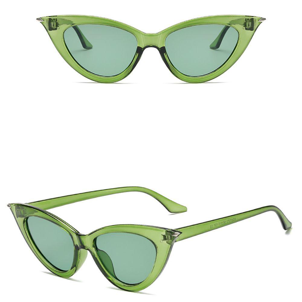 Kính Mát Mắt Mèo Nhỏ Chống Tia UV Chống Bức Xạ Phong Cách Hàn Quốc Cho Nữ