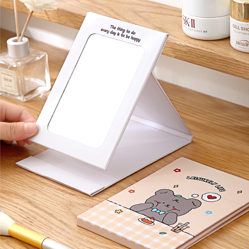 Gương trang điểm để bàn đa năng hình động vật hoạt hình xinh xắn