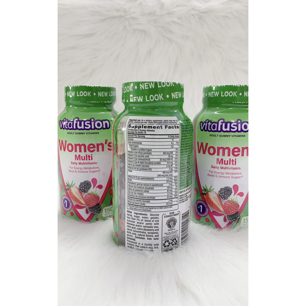 Kẹo dẻo Vitafusion Women's Multi.