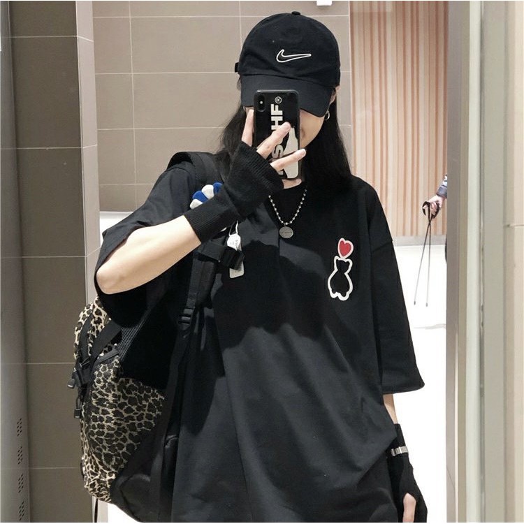 Áo thun tay lỡ form rộng unisex Neko.sg ATL213