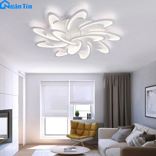 Đèn ốp trần Mica hiện đại 12 cánh MO903A