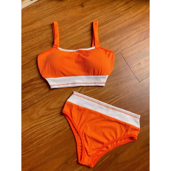 Bikini 2 mảnh cam siêu cháy - CarotShop
