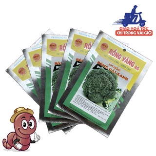 [HẠT GIỐNG BÔNG CẢI XANH] chất lượng hạt giống nảy mầm cao, ngon, giòn
