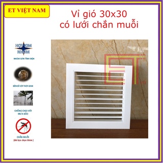 Cửa ô thoáng đa năng chống muỗi-chuột-gián Vỉ gió che lỗ hở chất nhôm sơn tĩnh điện siêu bền đẹp cho ngôi nhà hiện đại