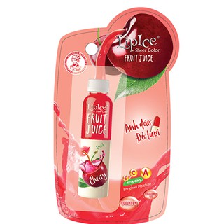 Son dưỡng LipIce Sheer Color Fruit Juice (Cherry - Anh đào đỏ mọng)