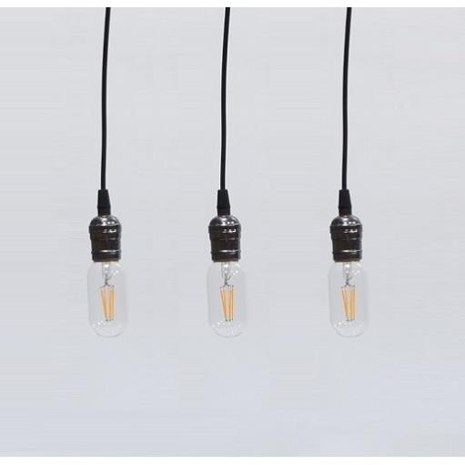 Bộ 3 dây đèn thả cổ điển Vintage bóng đèn Led Edison T45 4W