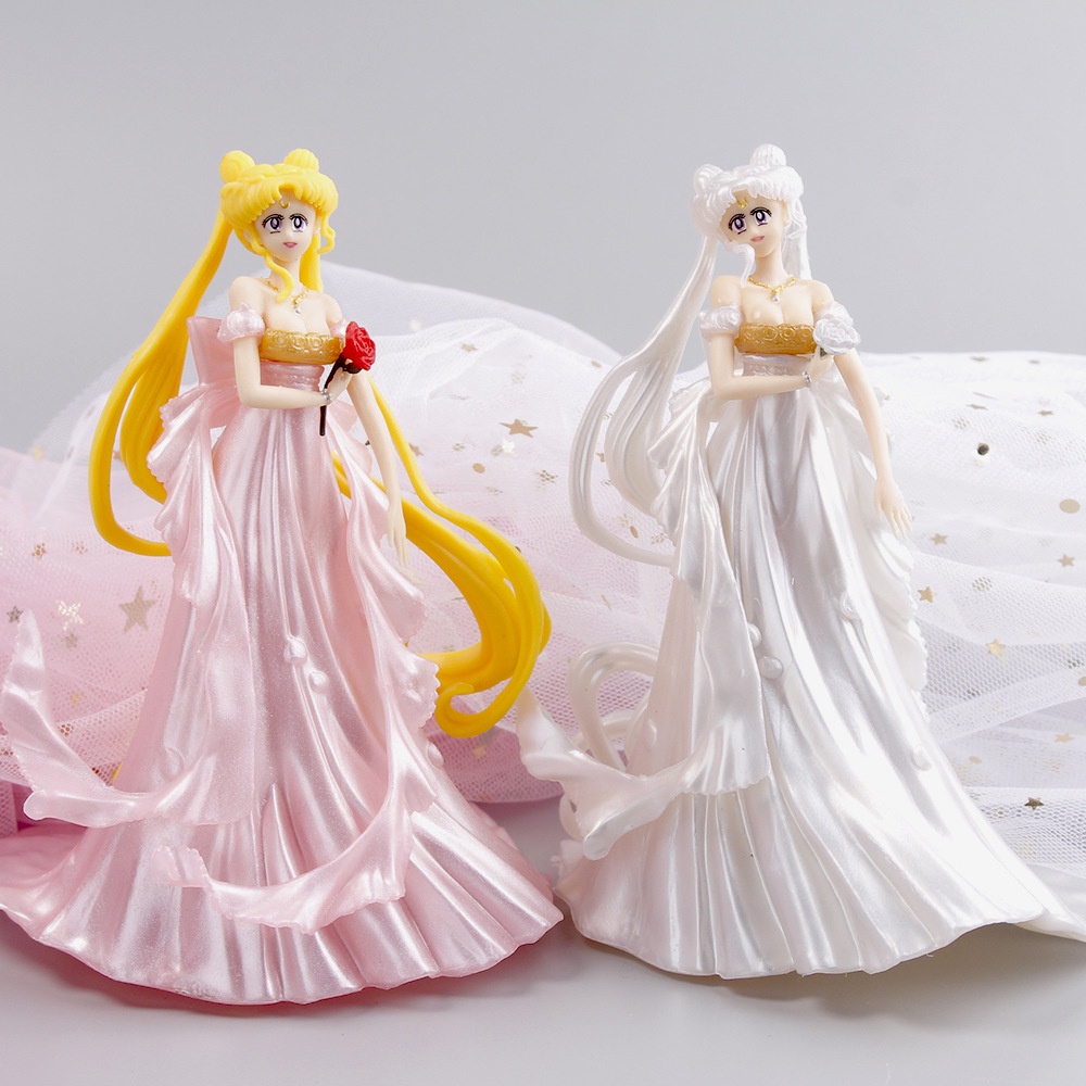Mô Hình Nhân Vật Công Chúa Serenity Xinh Đẹp Trong Phim Sailor Moon - Cao 14cm