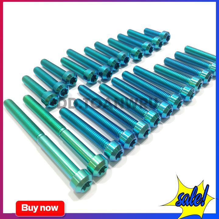 Full Bộ Ốc Gắn Lốc Máy cho xe Raider Xăng cơ - Siêu chất Siêu rẻ