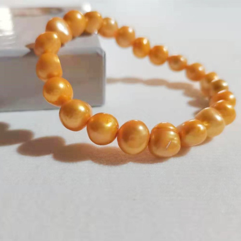 1 Vòng Đeo Tay Hạt Ngọc Trai 8-9mm