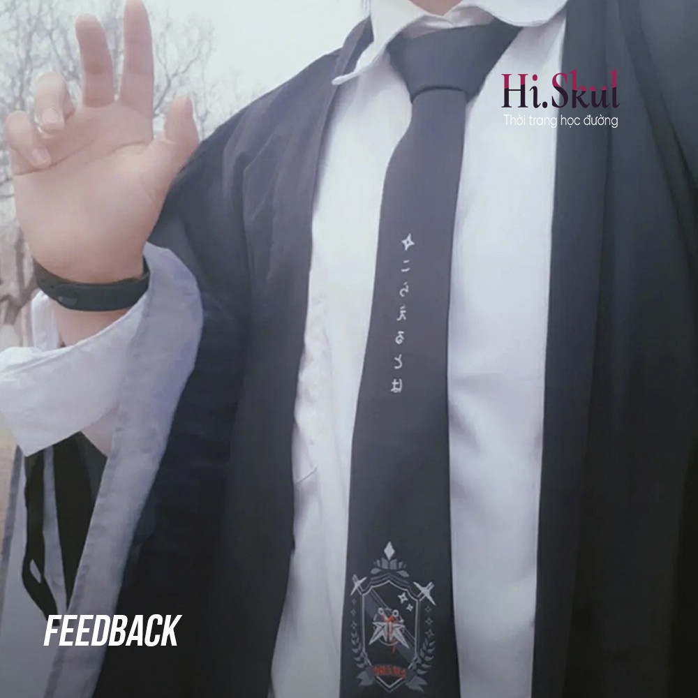 Cà Vạt Nam Nữ Và Nơ Cài Cổ Phong Cách JK Nhật Bản Dễ Thương Kiểu Dáng Học Sinh P00047