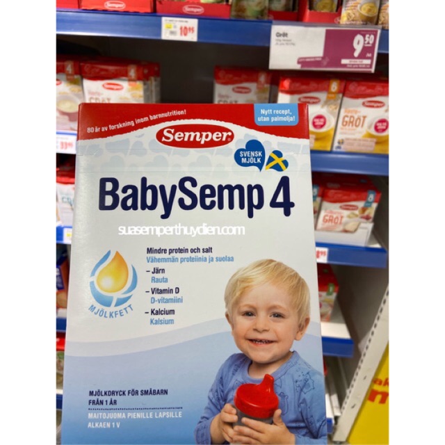 Sữa bột Baby Semp 4 800g (date 01/2023)