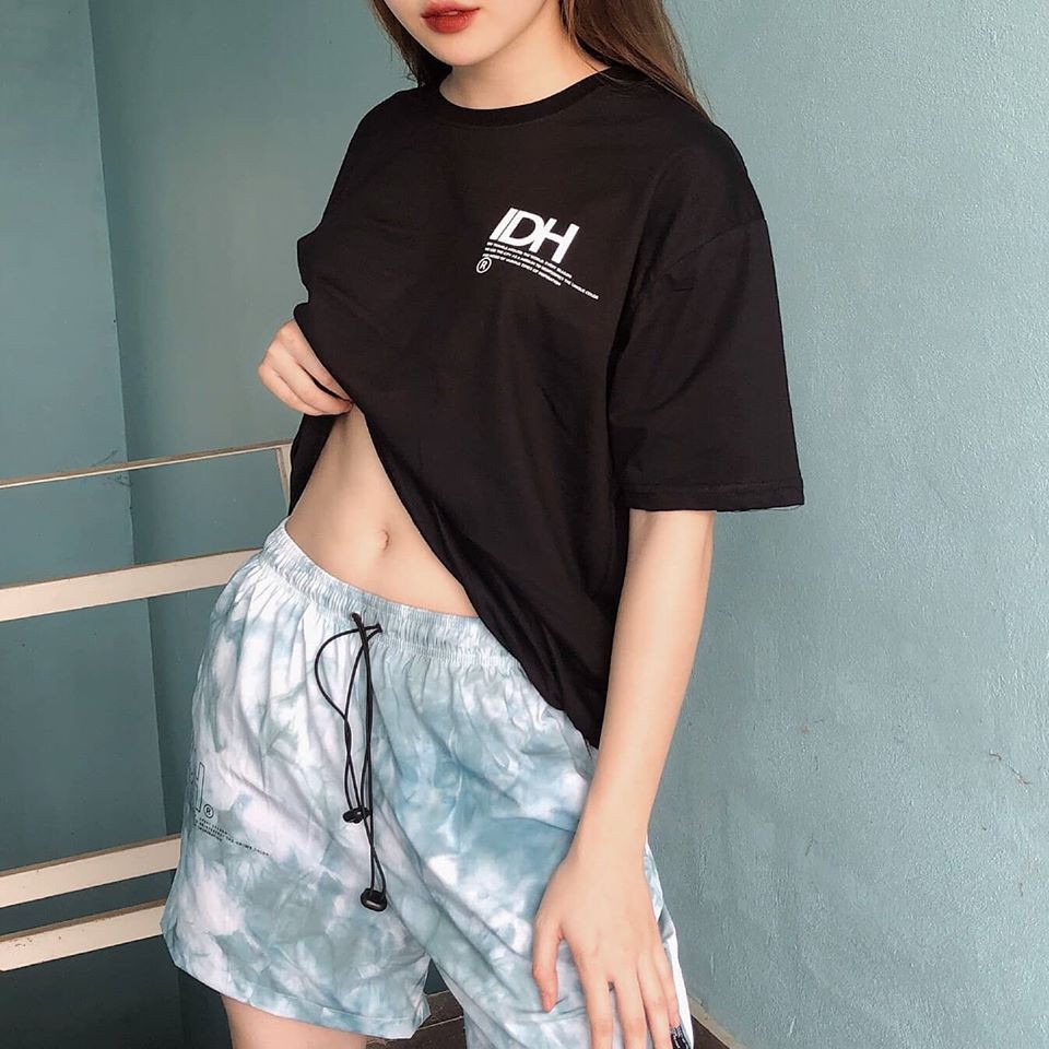 Quần short Tiedye Xanh Biglogo IDH | BigBuy360 - bigbuy360.vn