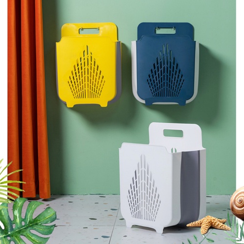 Giỏ Đựng Quần Áo Gấp Gọn Treo Tường ,Có Thể Gấp Gọn Di Chuyển Dễ Dàng, Chất Liệu Bền Đẹp Chắc Chắn
