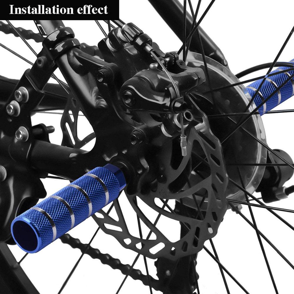 Trục Trước / Sau Bằng Hợp Kim Nhôm Chống Trượt Cho Xe Đạp Thể Thao 3 / 8 ''