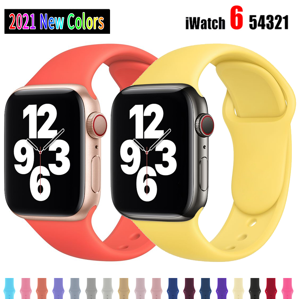 Dây đeo đồng hồ cho Apple Watch 6 5 4 3 2 1 kích thước 38mm 42mm 40mm 44mm tùy chọn