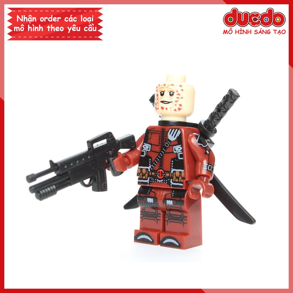 Minifigures quái nhân Deadpool mới nhất - Đồ chơi Lắp ghép Xếp hình Mini Koruit XP 028 Mô hình KT