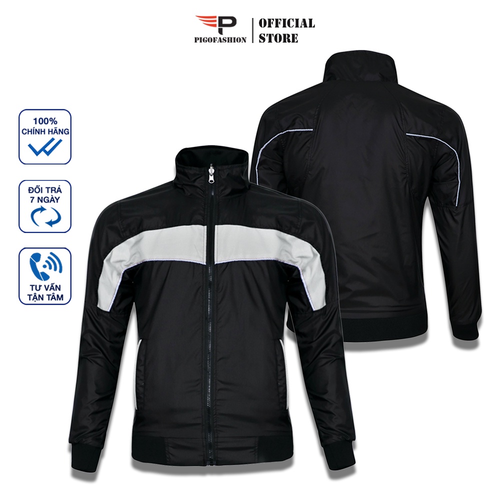 [Mã LTBAUAB19 giảm 7% đơn 99K] Áo khoác dù nam chất nhẹ chống nắng có 2 mặt áo thay đổi được AKD32 PigoFashion chọn màu