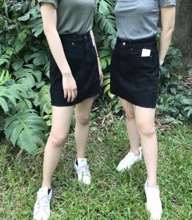 Váy jeans đen Asos