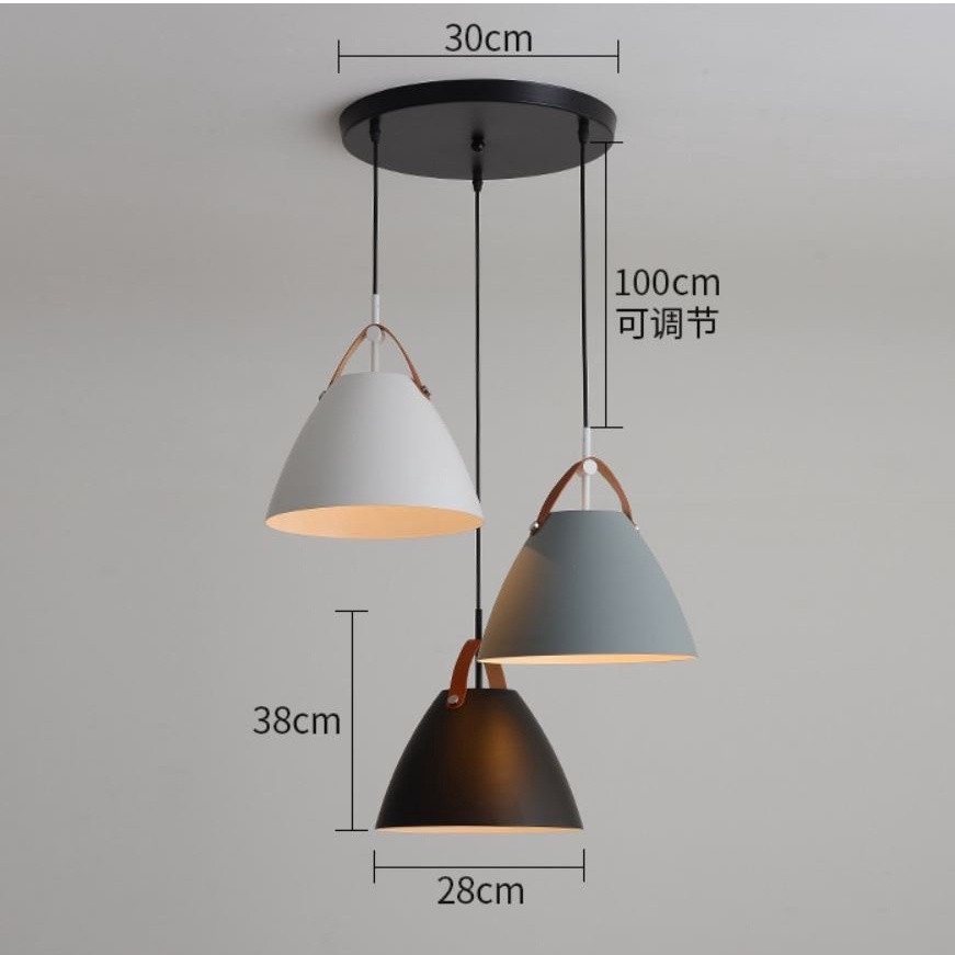 Đèn thả MONSKY AVIVA trang trí bàn ăn, phòng khách cao cấp kèm bóng LED chuyên dụng