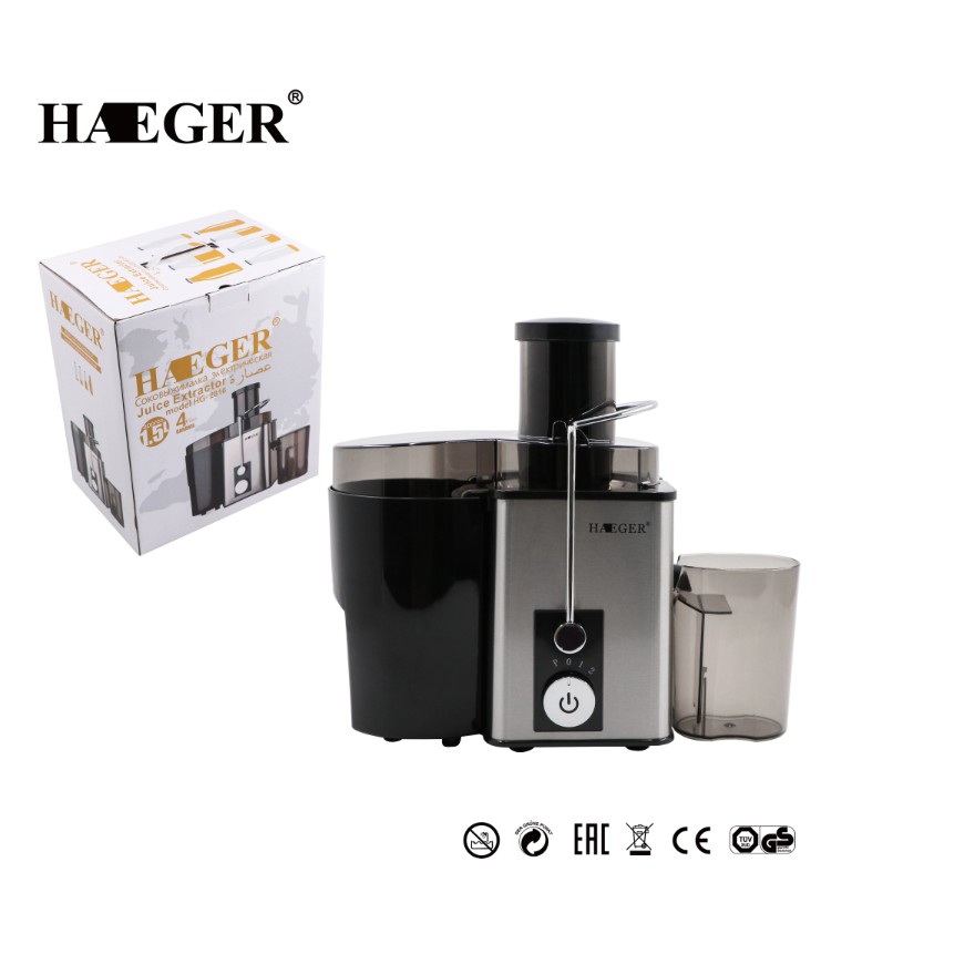 Máy ép trái cây 1.5 Lít 350W HAEGER HG-2816