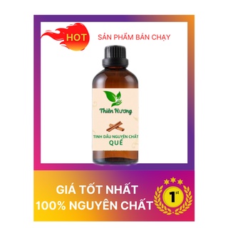 Tinh dầu quế nguyên chất 100ml- làm thơm nhà, khử mùi, xua đuổi côn trùng, giảm căng thẳng, mệt mỏi