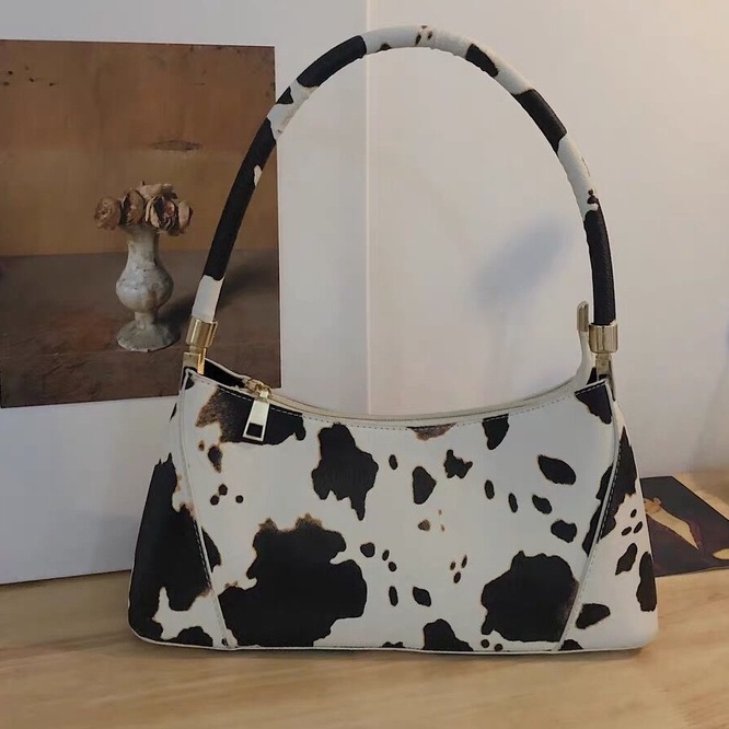 IELGY Túi Xách Đeo Vai Màu Trắn Thời Trang Cho Nữ