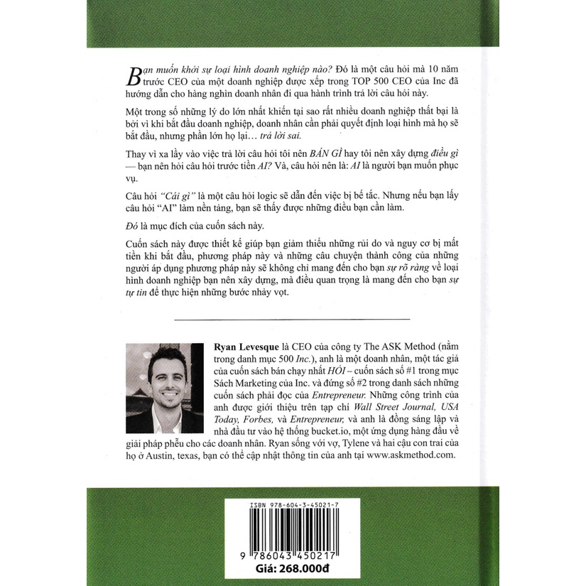 Sách - Lựa Chọn Ryan LevesQue