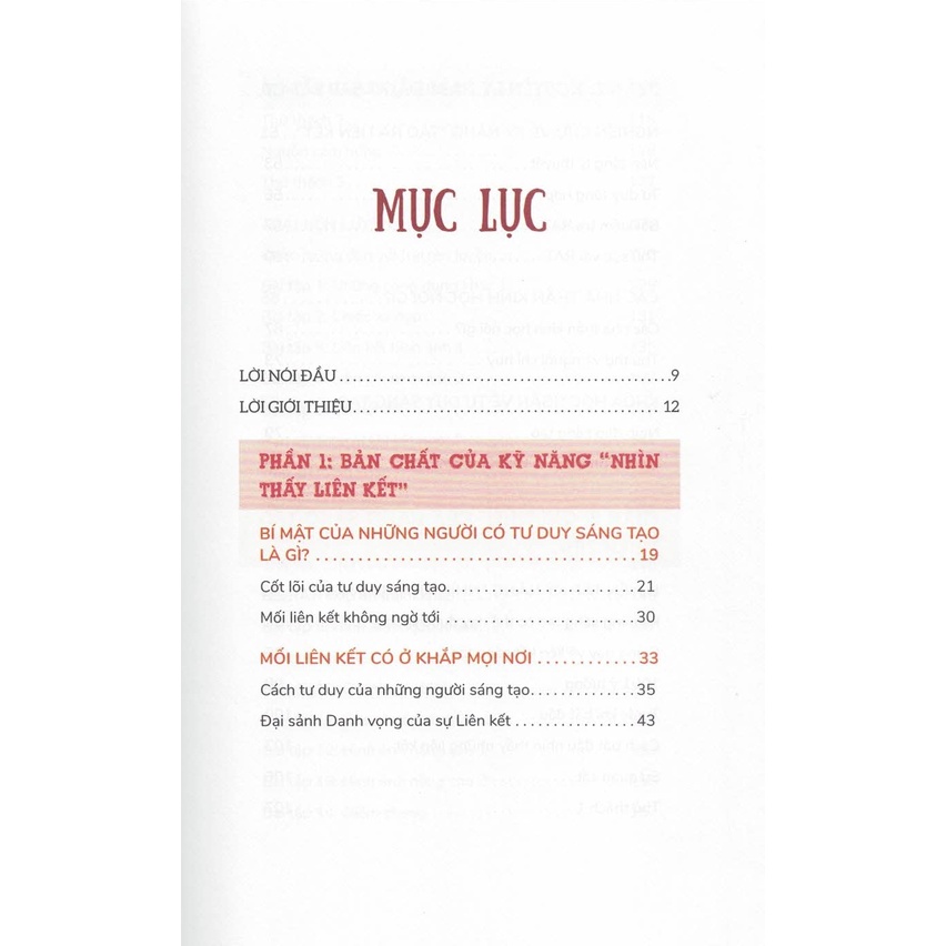 Sách - Bí Mật Tư Duy Sáng Tạo - Tạo Ra Những Mối Liên Kết Mà Người Khác Không Làm Được