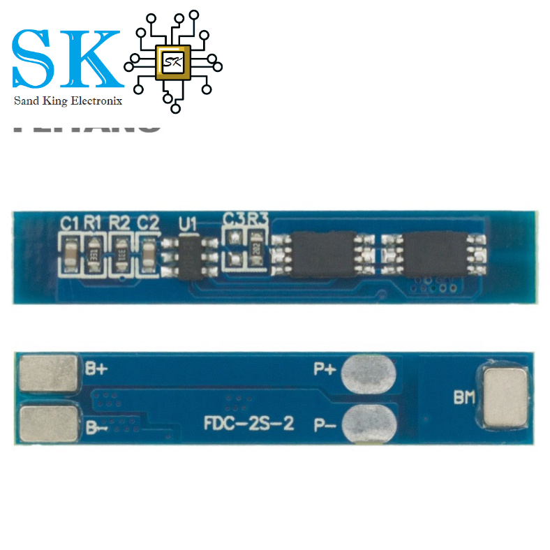 Bo mạch bảo vệ pin lithium 2s 3a li-ion 7.4v 8.4v 18650 chuyên dụng
