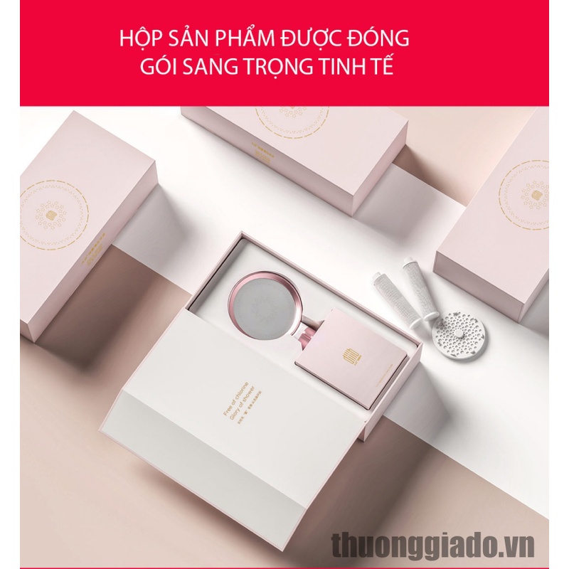 Vòi hoa sen tăng áp lọc nước xiaomi diiib, khử clo, 3 chức năng sử dụng DXHS004